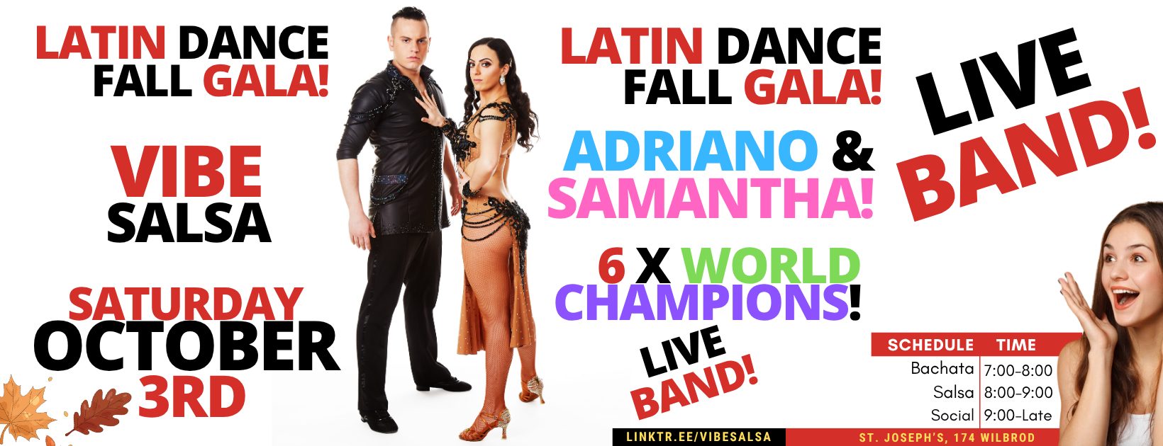 Vibe Salsa Latin Dance Fall Gala 2026