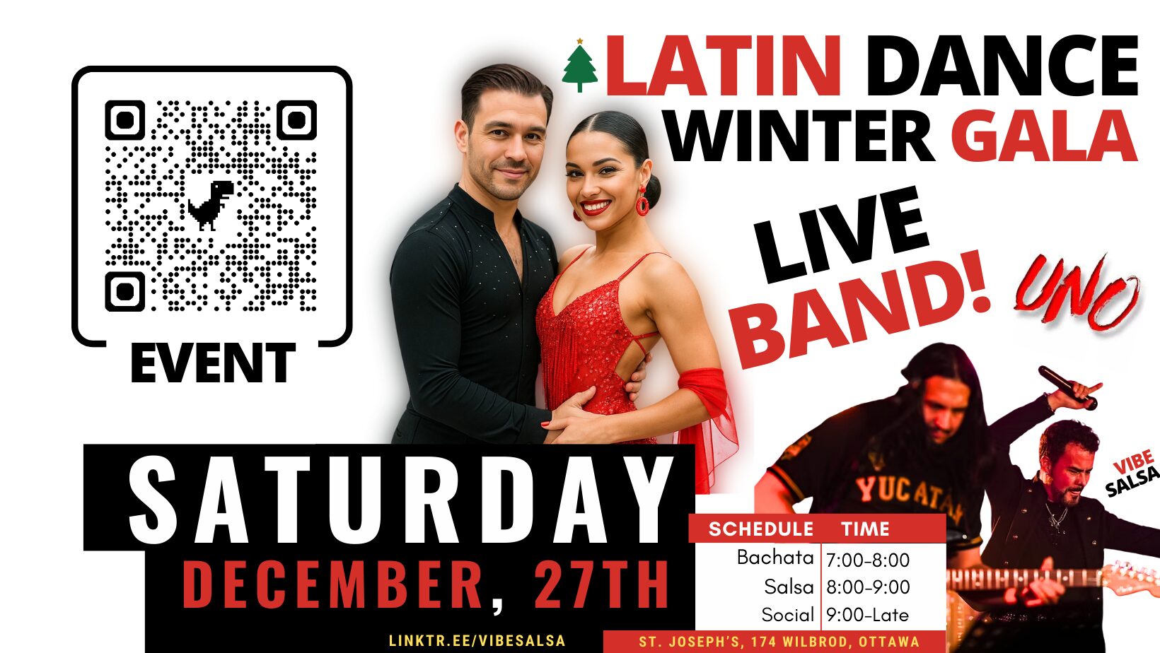 Vibe Salsa Latin Dance Winter Gala 2025